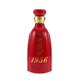 西凤45度500毫升（1956红瓶  六支装）