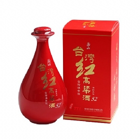 玉山台湾红高粱酒52度500毫升