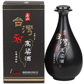 金门玉山58度500毫升（(黑高粱) 三年珍藏窖藏）