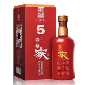 高炉家5年和谐年份酒40度460毫升