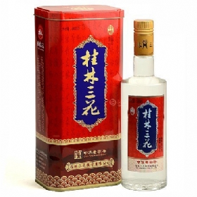 桂林三花52度500毫升（铁盒特酿）