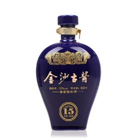 金沙古酱15年53度500毫升（窖藏）