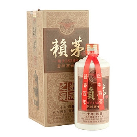 赖茅10年53度500毫升（陈酿）.