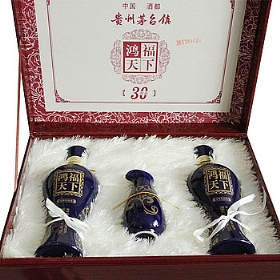 茅台鸿福天下52度500毫升（30珍品（蓝） ）