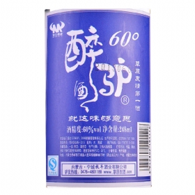 醉驴60度248毫升（透明瓶）