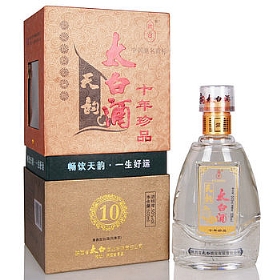 太白酒50度500毫升（天韵十年珍品）