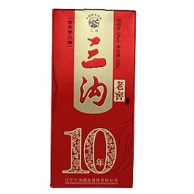 三沟10年老窖52度500毫升