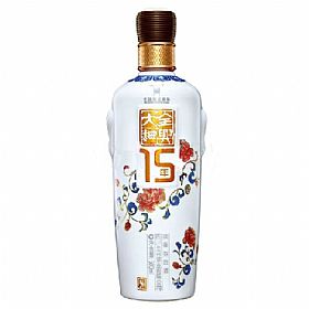 全兴15年青花瓷52度500毫升