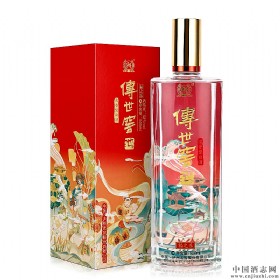 泸州老窖传世窖池52度浓香型白酒500ml（福之乐）